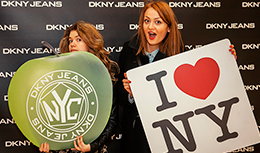 Официальное открытие магазина DKNY JEANS: Нью-Йорк – Минск.