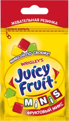 Жевательная резинка Juicy Fruit Minis